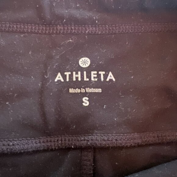 Athleta Leggings Women’s Black Excursion Hybrid Tight Joggers - SMALL - Picture 8 of 10